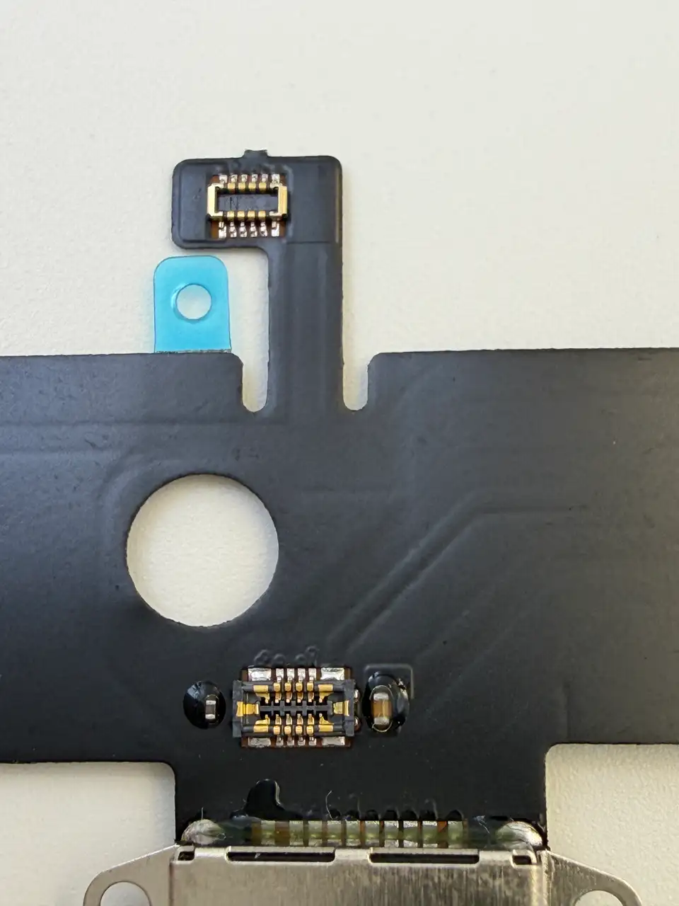 High Quality Compatible iPhone XS Max Charging Port Flex Cable photograph 2