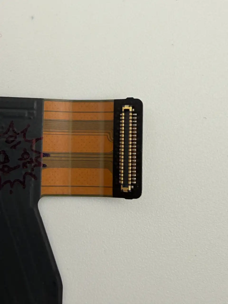 Original Pulled iPhone 12 Pro Charging Port Flex Cable photograph 2