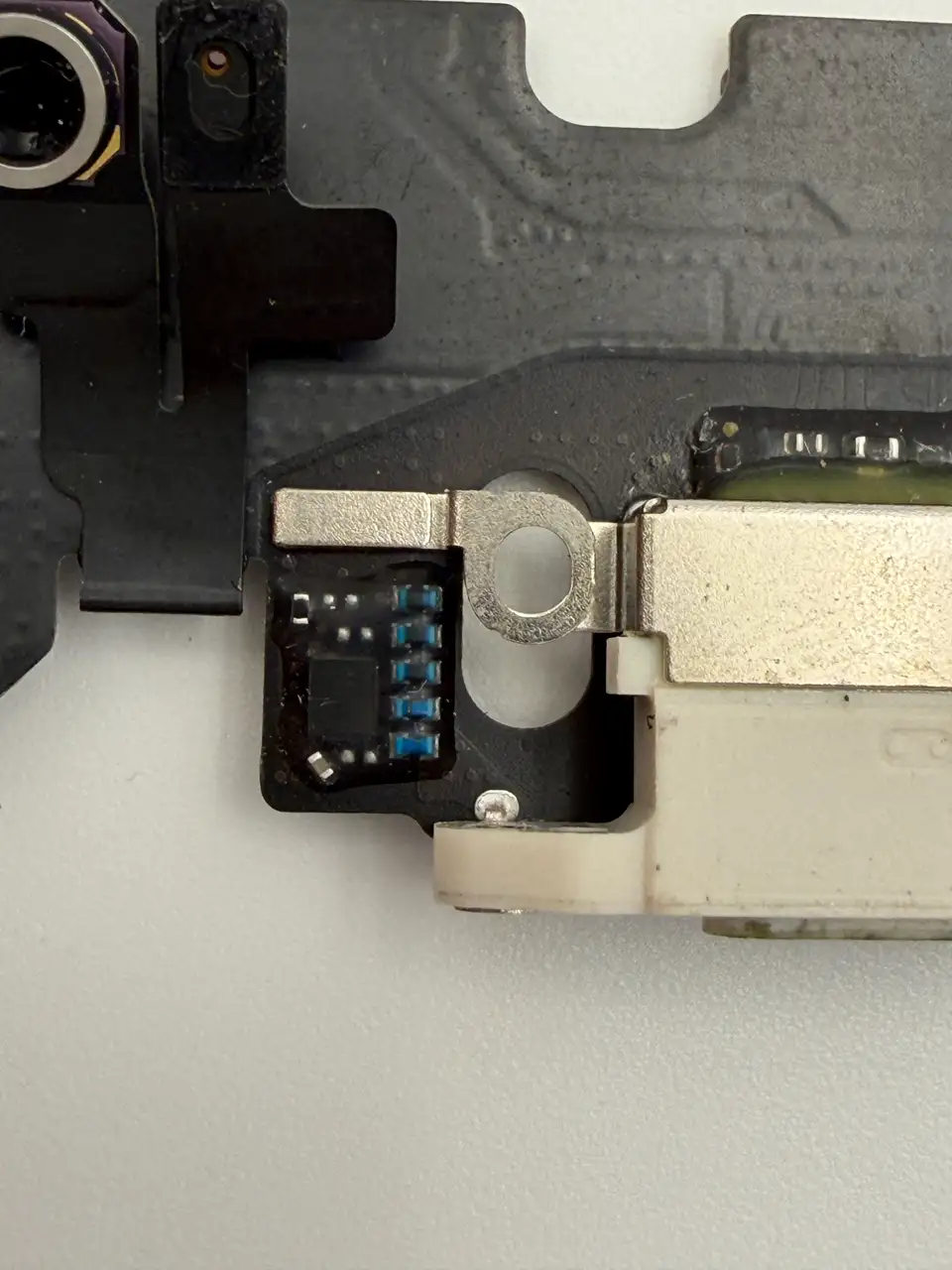 Original Pulled iPhone 12 Pro Charging Port Flex Cable photograph 3